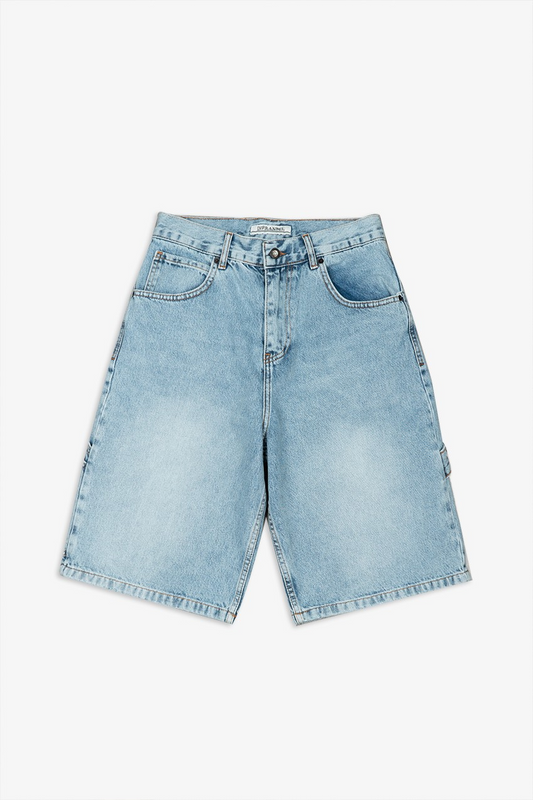Mavi Baggy Jean Erkek Şort