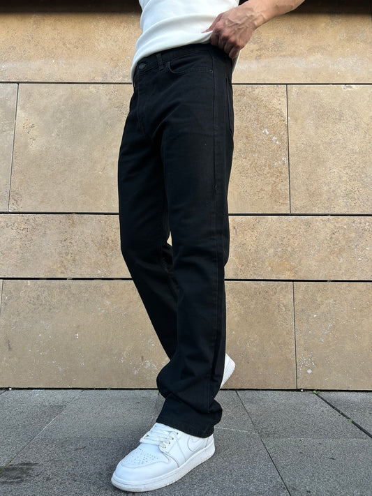 Siyah Baggy Jean