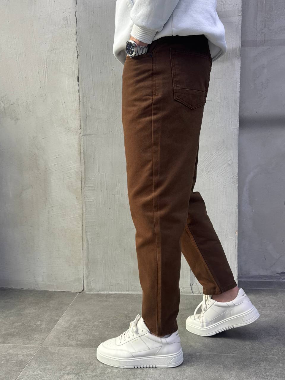 Kahverengi Basic Boyfriend