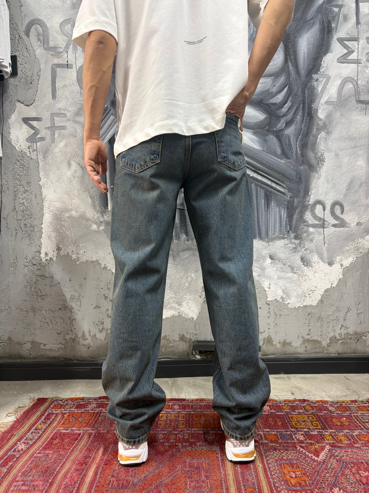 Vintage Mavi Basic Baggy Fit Jean