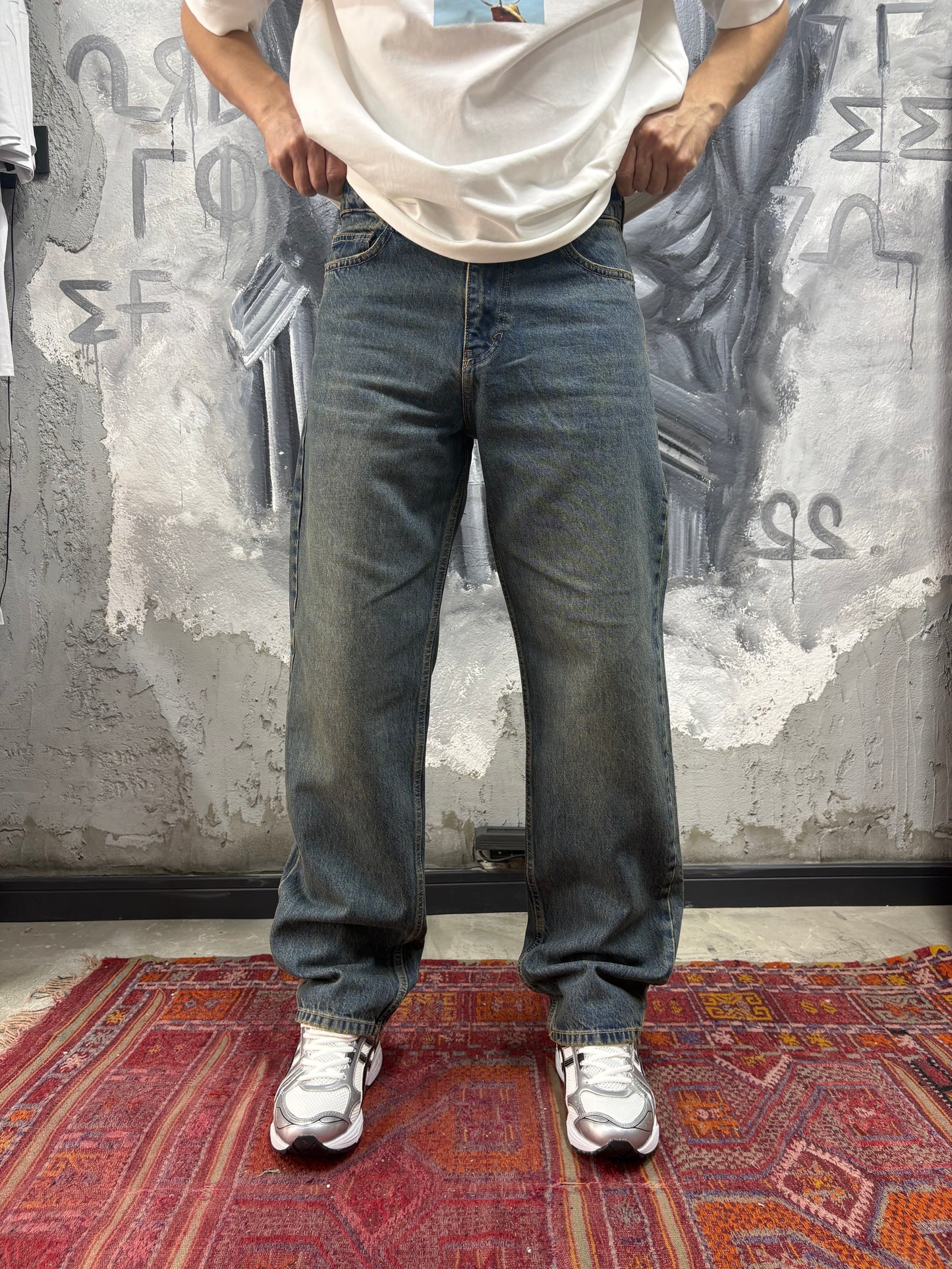 Vintage Mavi Basic Baggy Fit Jean
