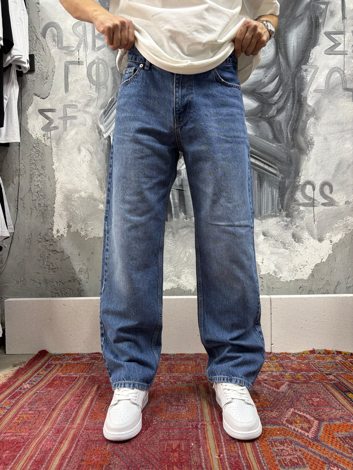 Mavi Basic Baggy Fit Jean