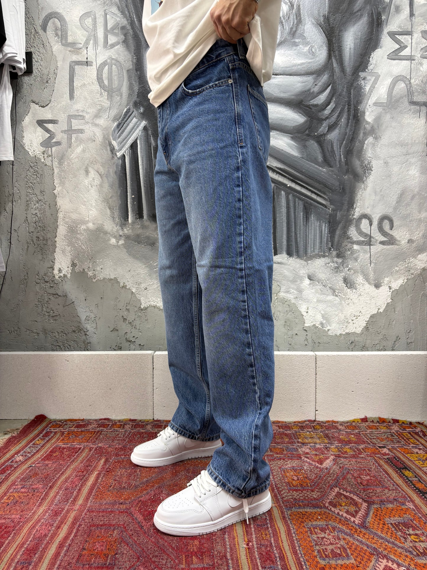 Mavi Basic Baggy Fit Jean