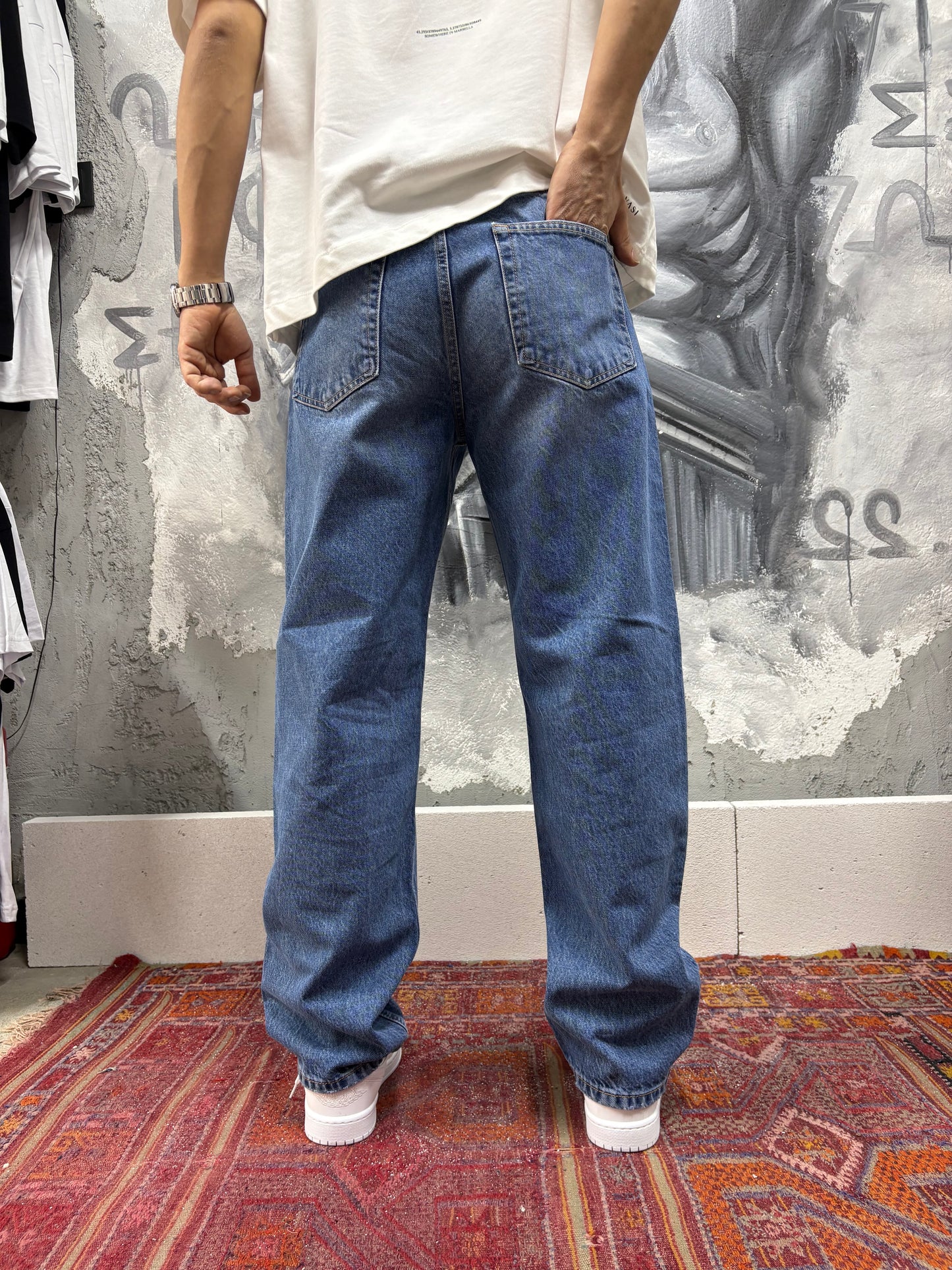 Mavi Basic Baggy Fit Jean