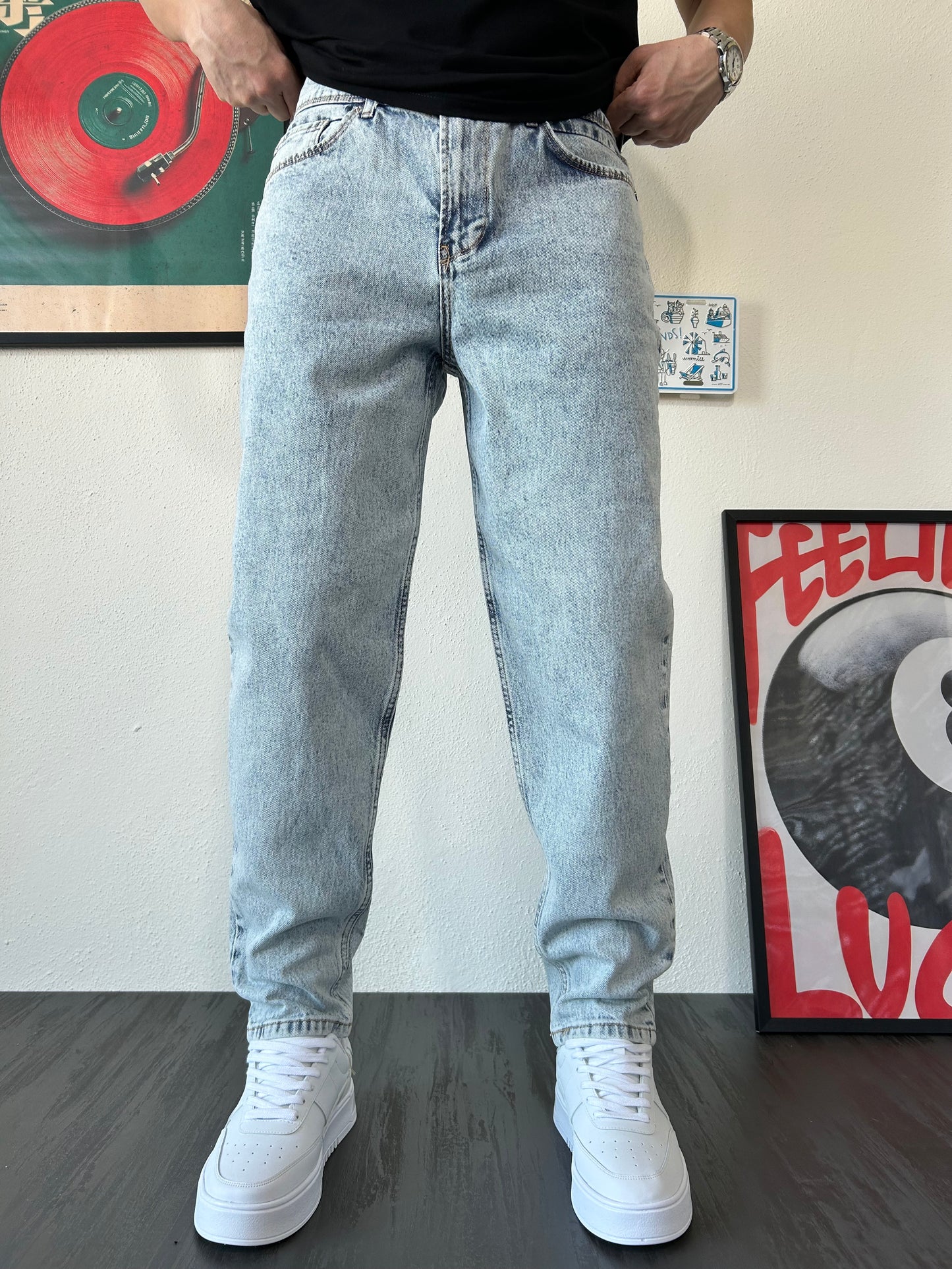 Buz Mavi Boyfriend Jean 65