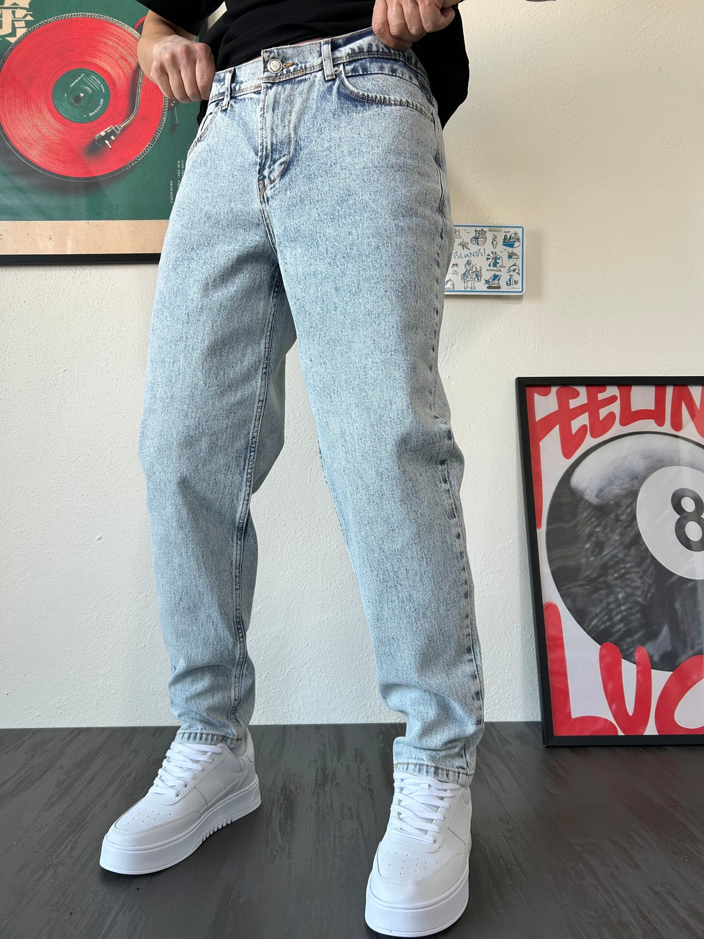 Buz Mavi Boyfriend Jean 65