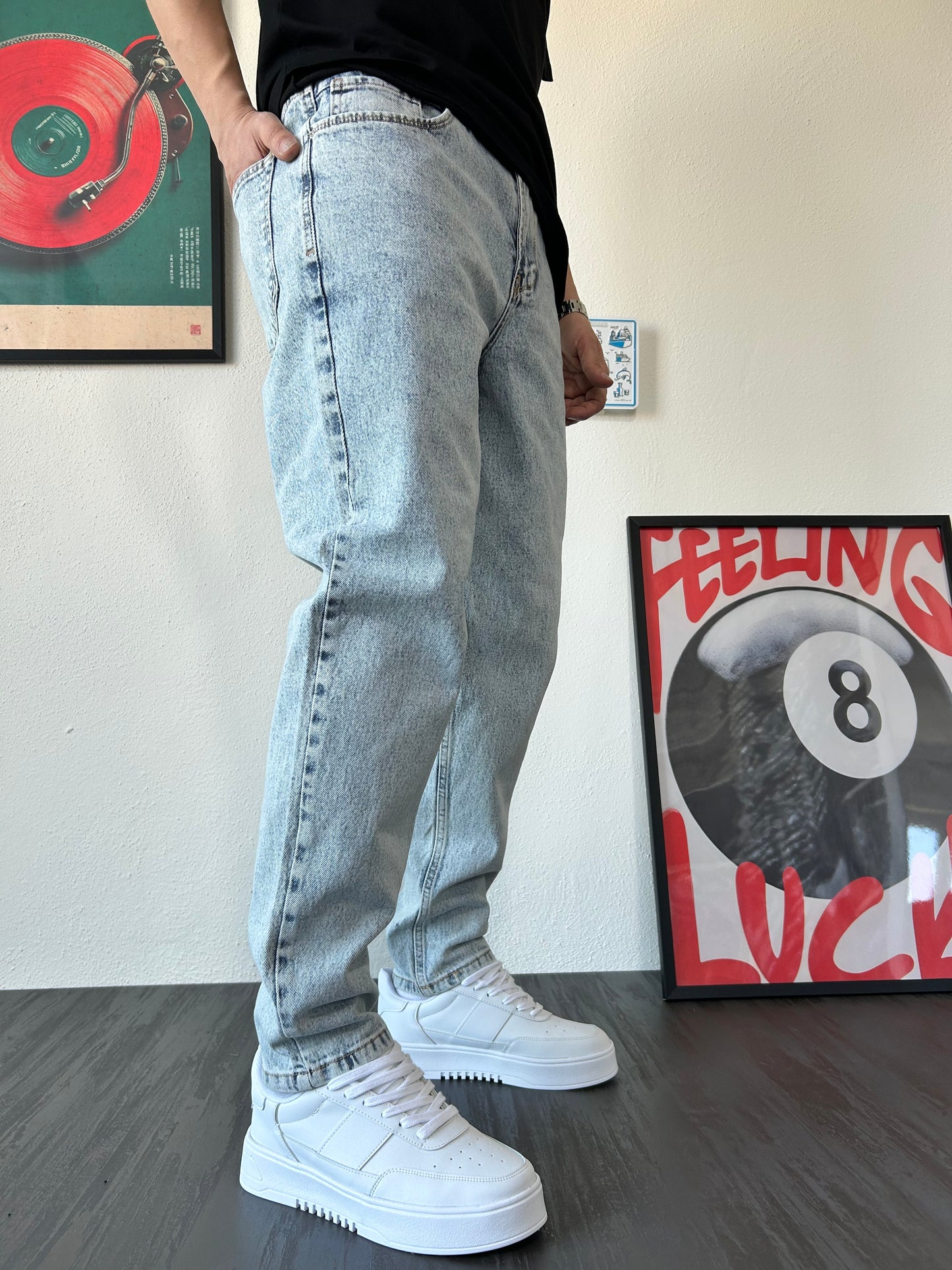 Buz Mavi Boyfriend Jean 65