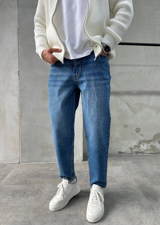 Mavi Rahat Kalıp Boyfriend Jean Pantolon